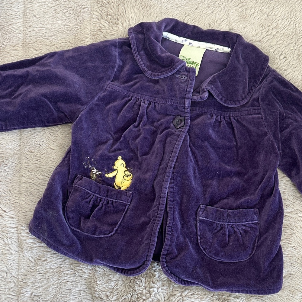 Vintage Disney Velvet Jacket